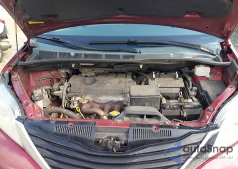 2012 Toyota Sienna Le 8 Passenger из США, поврежденный, VIN 5TDKA3DC7CS013776